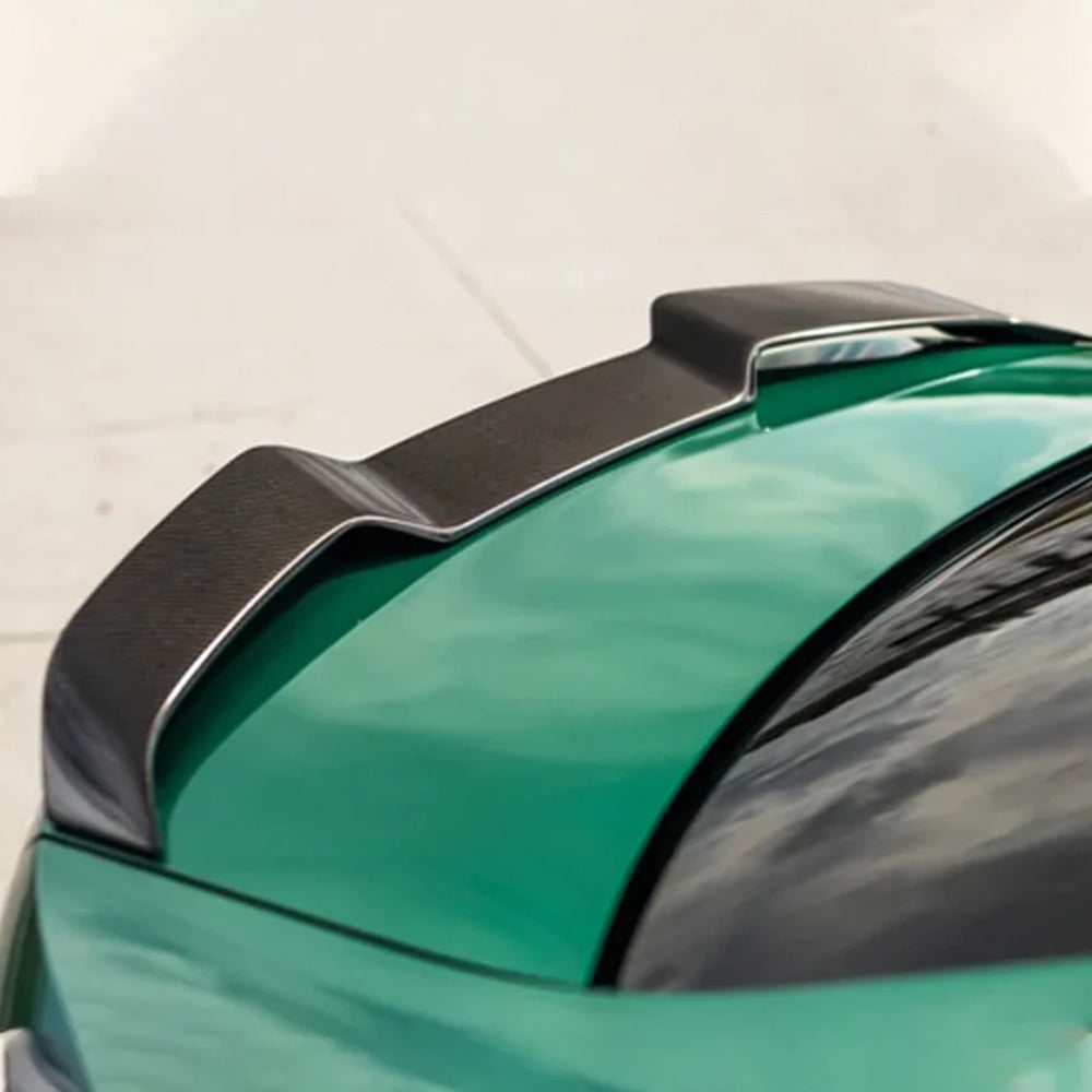 BMW M3/M4 G8x Dry carbon fiber V Rear Spoiler