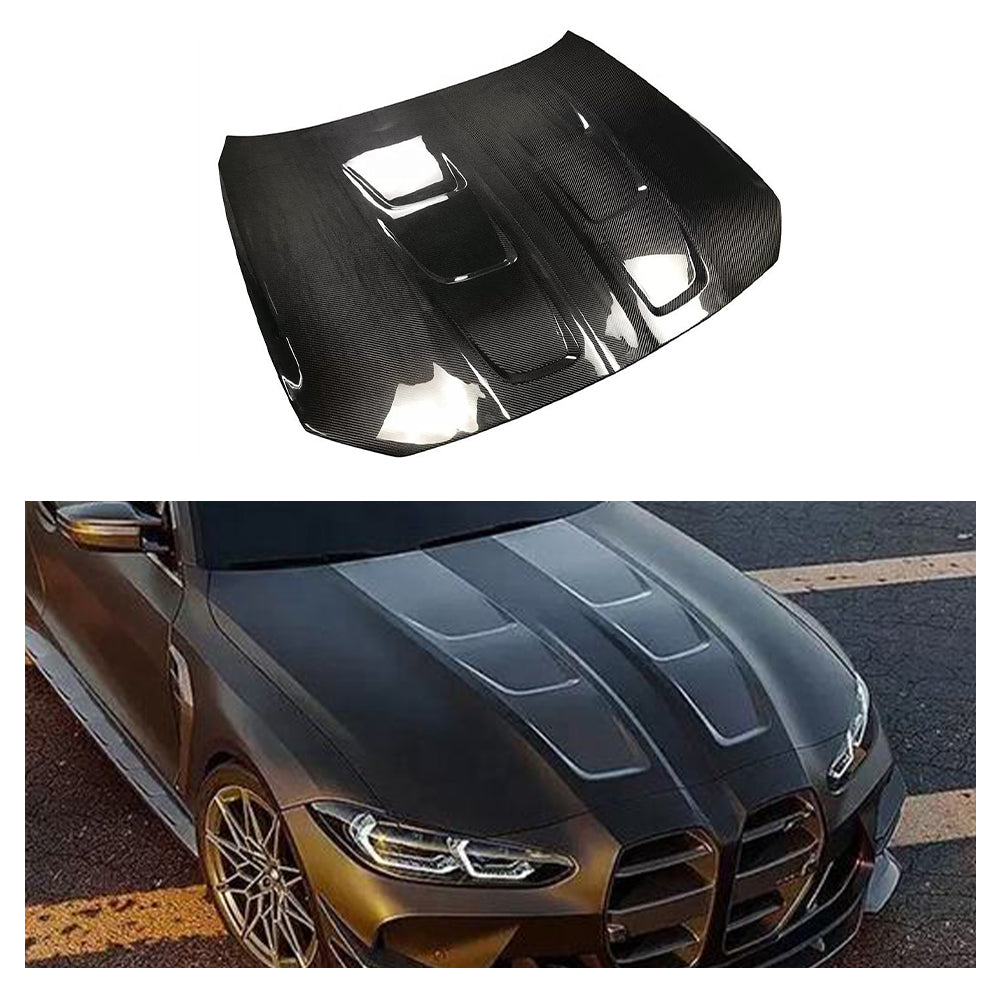 BMW M3/M4 G8x Dry carbon fiber AC Hood