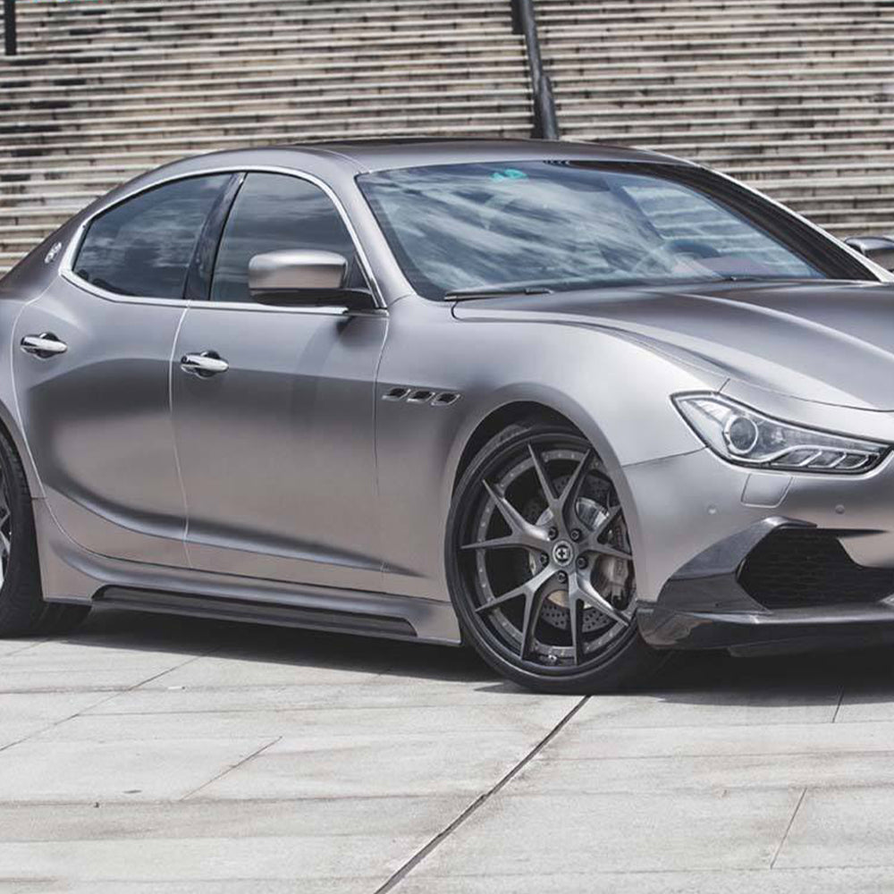 Maserati Ghibli Dry carbon fiber Side Skirts