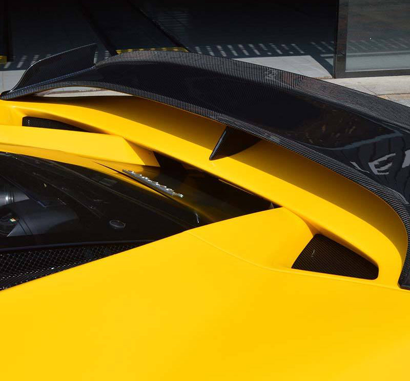 Ferrari F8 Dry carbon fiber Rear Wing