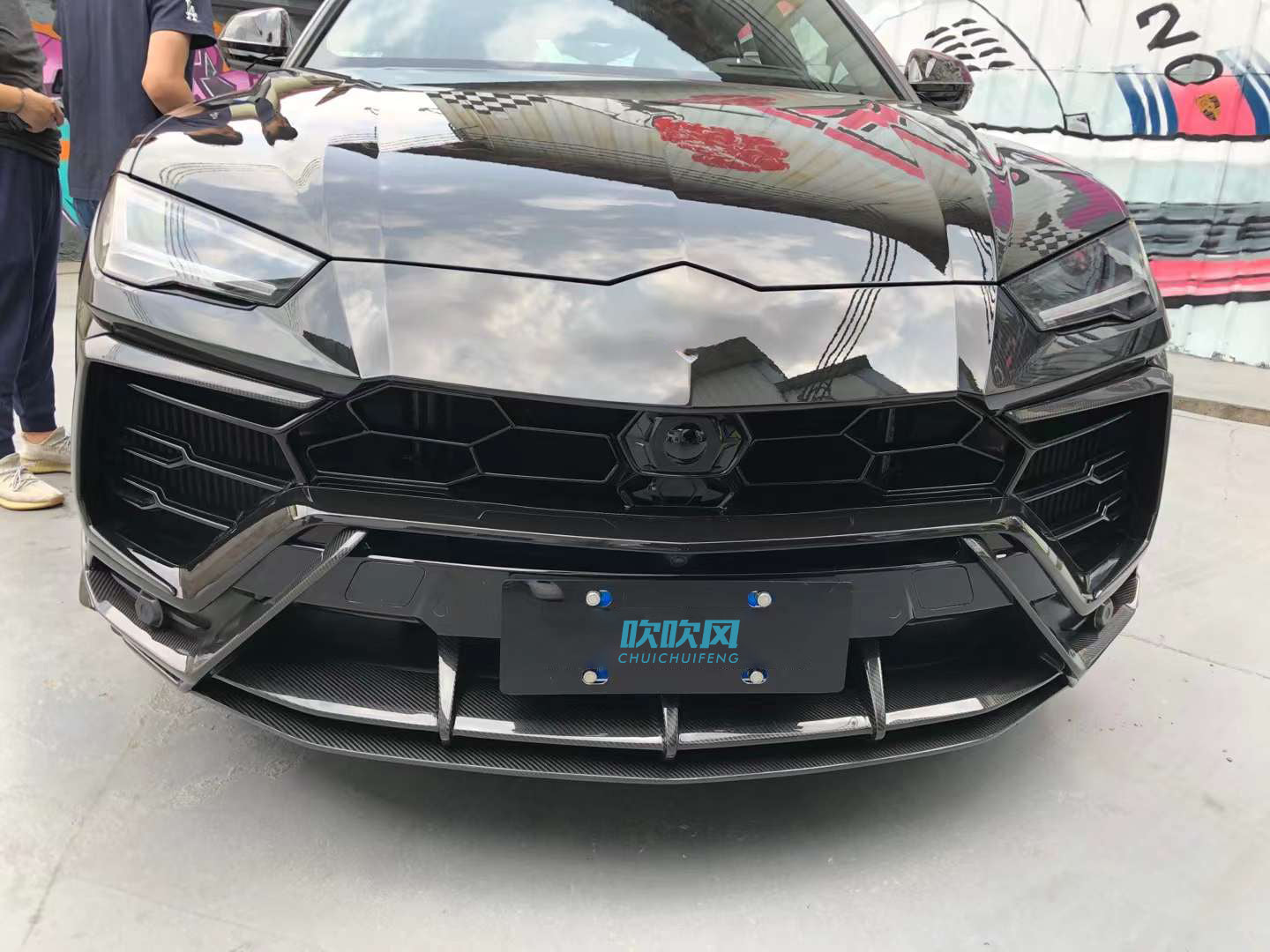 Lamborghini Urus Dry carbon fiber STOP-Style Front Air Vents
