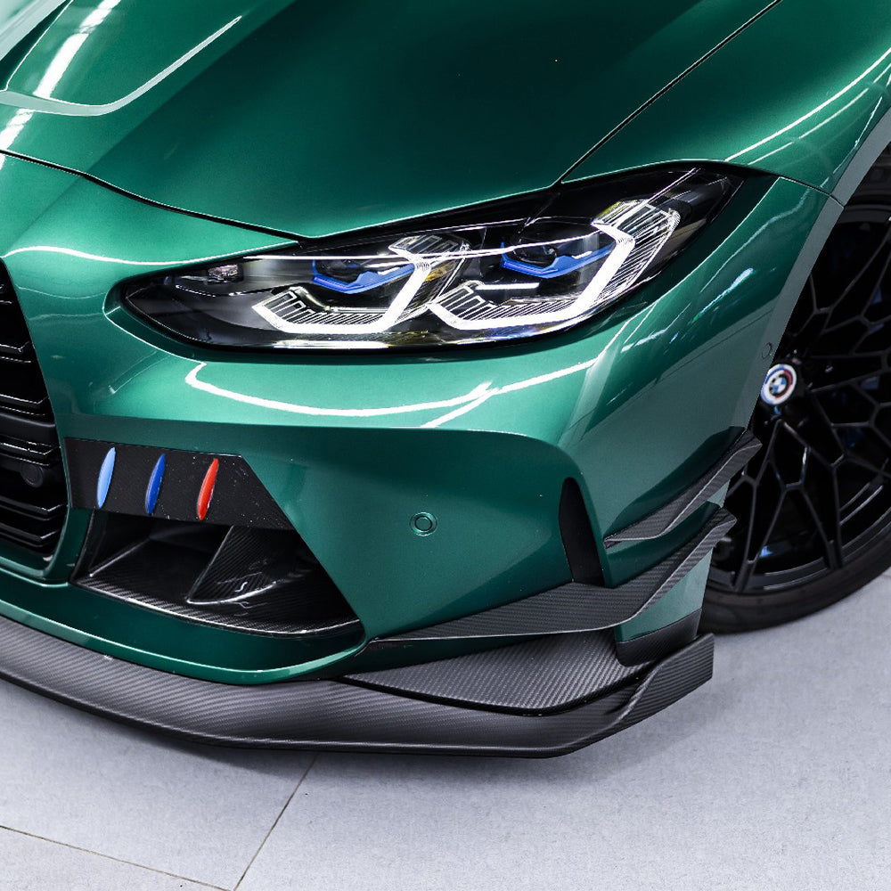 BMW M3/M4 G8x Dry Carbon Fiber VS Front Air Knives