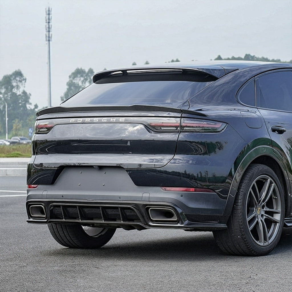 Porsche Cayenne Dry carbon fiber Diffuser