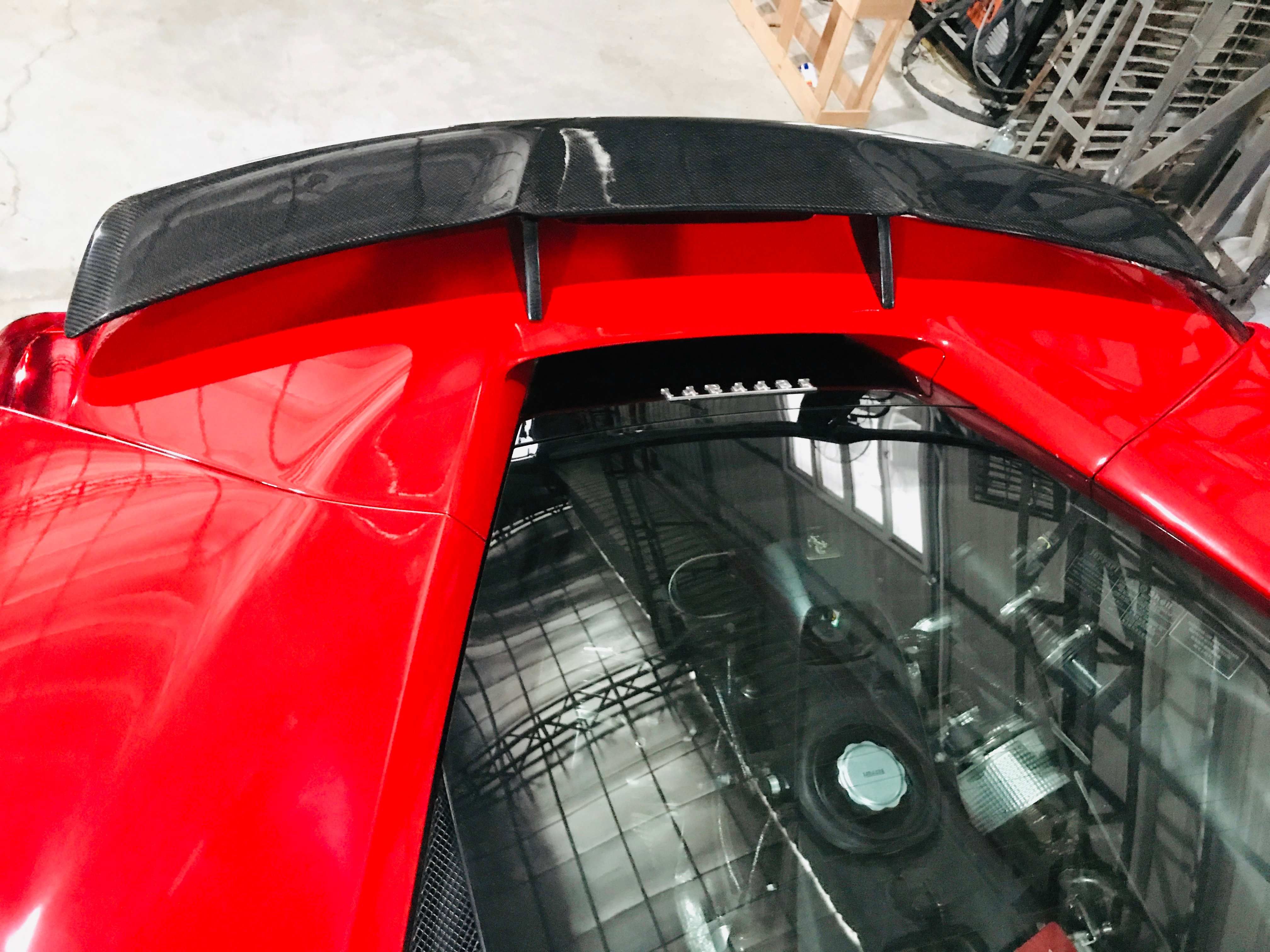 Ferrari 488 SN Dry carbon fiber Rear Spoiler