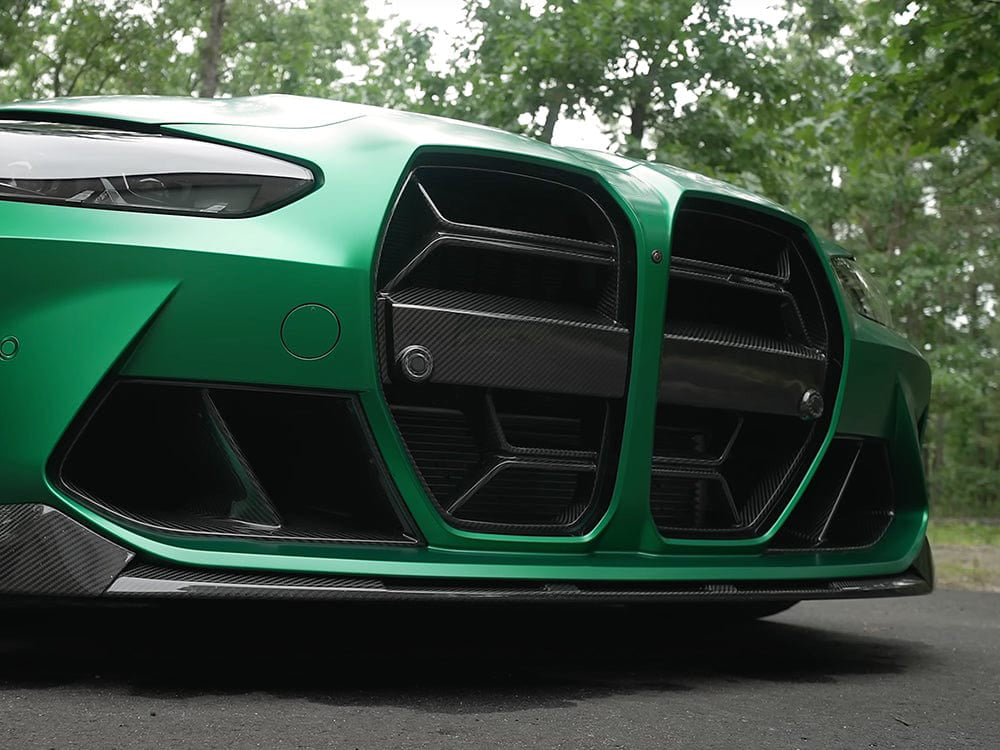 BMW M3/M4 G8x Dry carbon fiber Grille