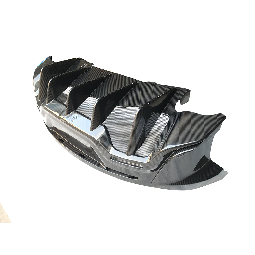 McLaren 540C/570S/570GT Dry carbon fiber Rear Bumper For Upgraded 600LT