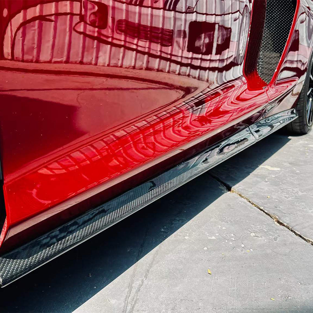McLaren GT SN-Style Dry carbon fiber Side Skirts