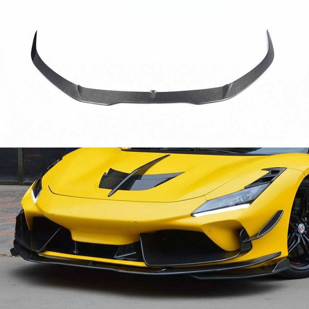 Ferrari F8 Dry carbon fiber Lower Front Lip