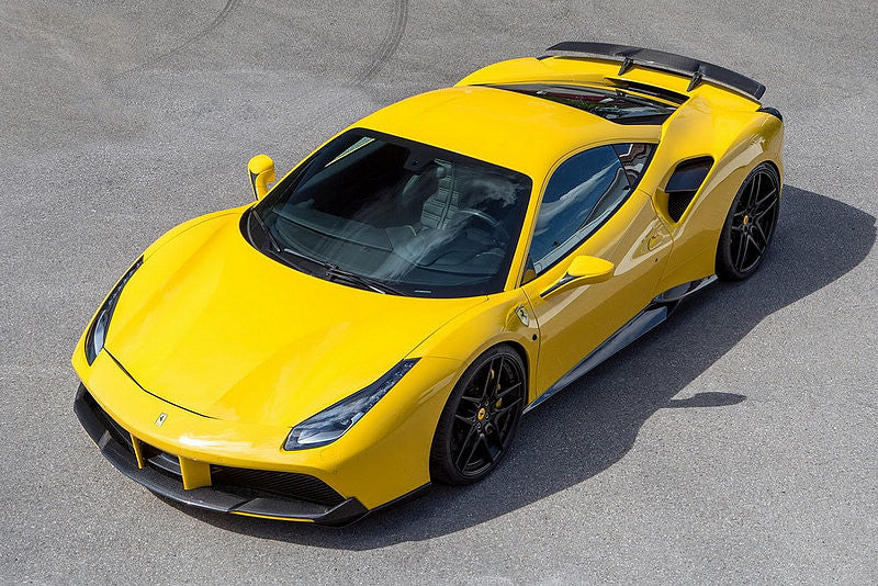 Ferrari 488 SN Dry carbon fiber Front Lips