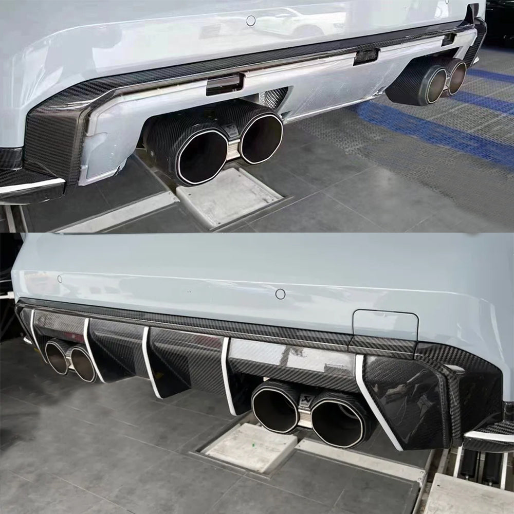 BMW M3/M4 G8x Dry carbon fiber Rear Lip