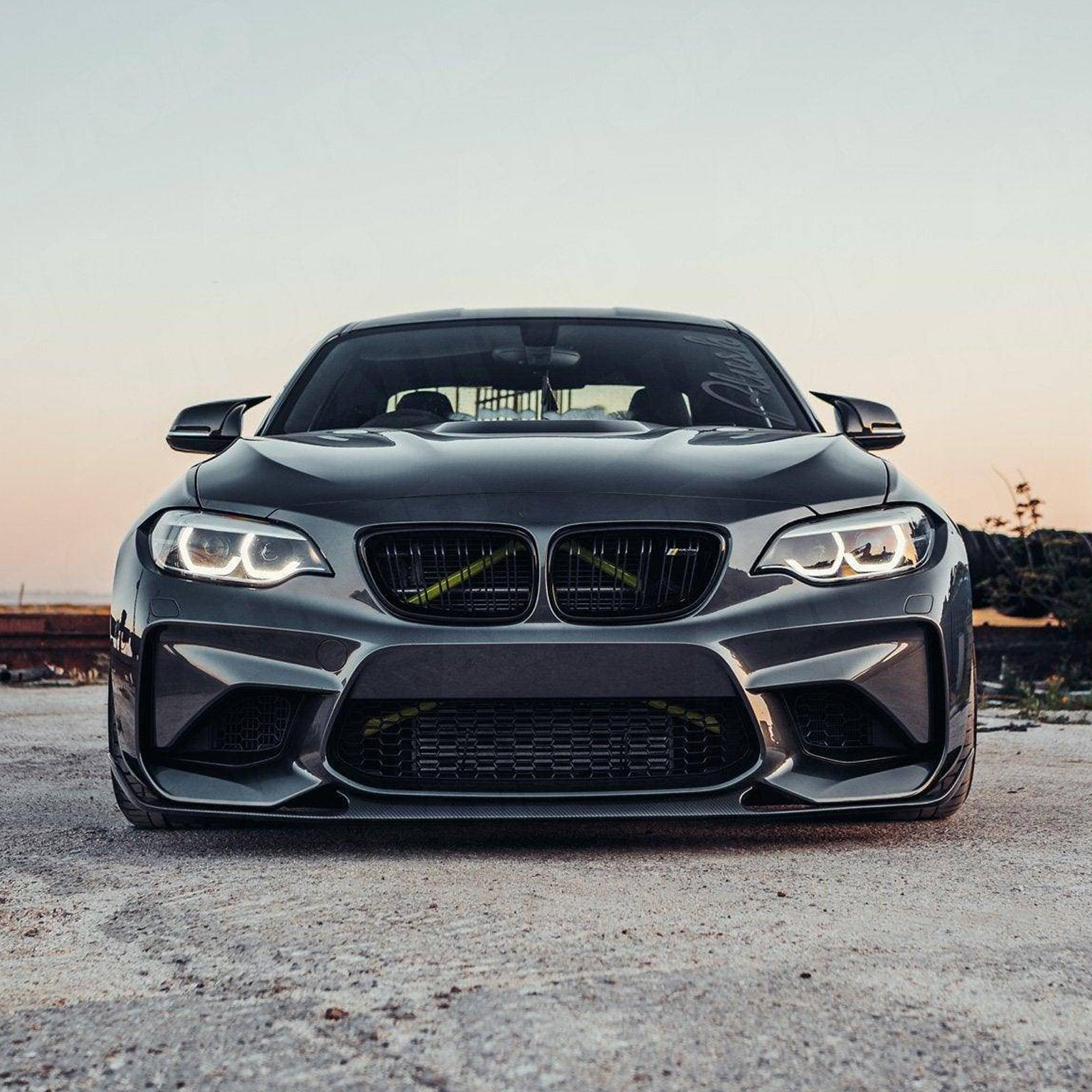 BMW M2 F87 Dry Carbon Fiber MP Front Lip