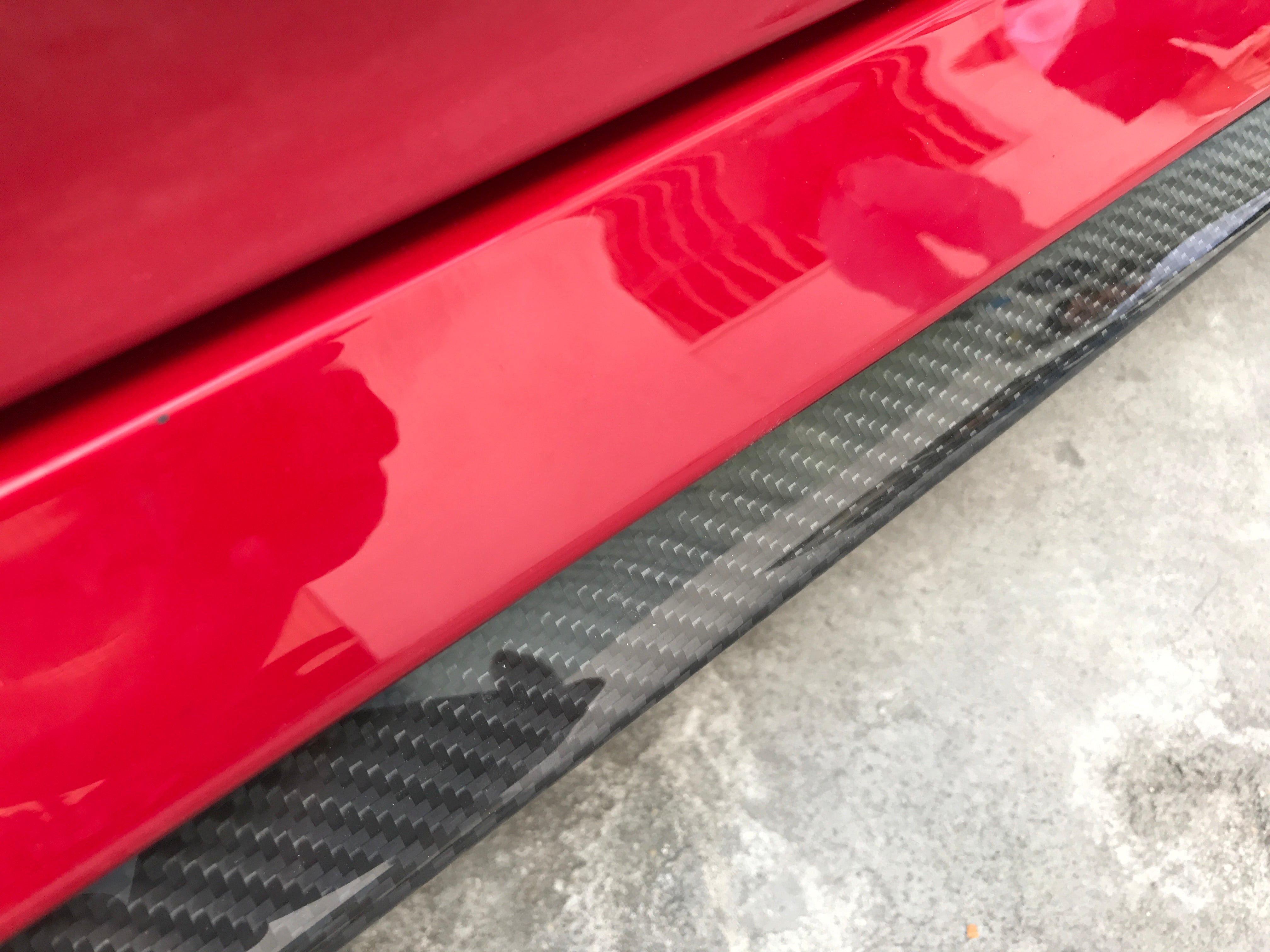 Alfa Romeo Giulia Dry Carbon fiber QV Side Skirts