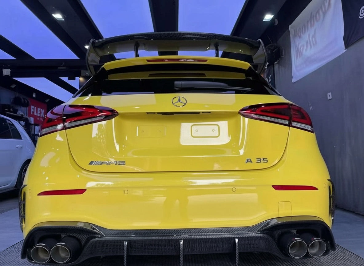 Mercedes-Benz A-Class W177 Dry carbon fiber Diffuser