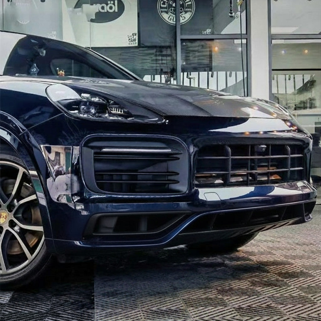 Porsche Cayenne Dry carbon fiber Front Lip