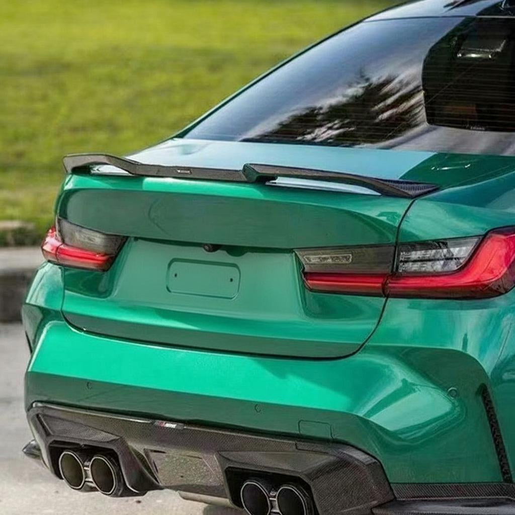 BMW M3/M4 G8x Dry carbon fiber V Rear Spoiler