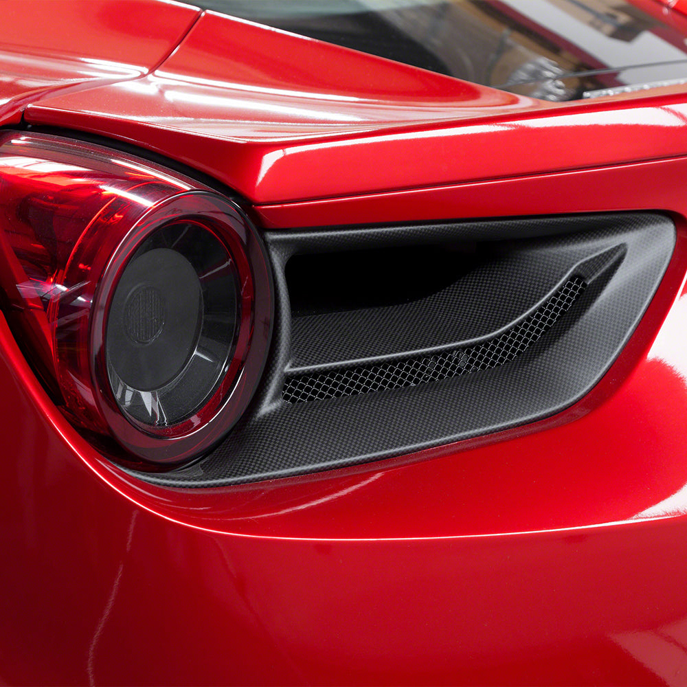 Ferrari 488 SC Dry carbon fiber Taillight Cover