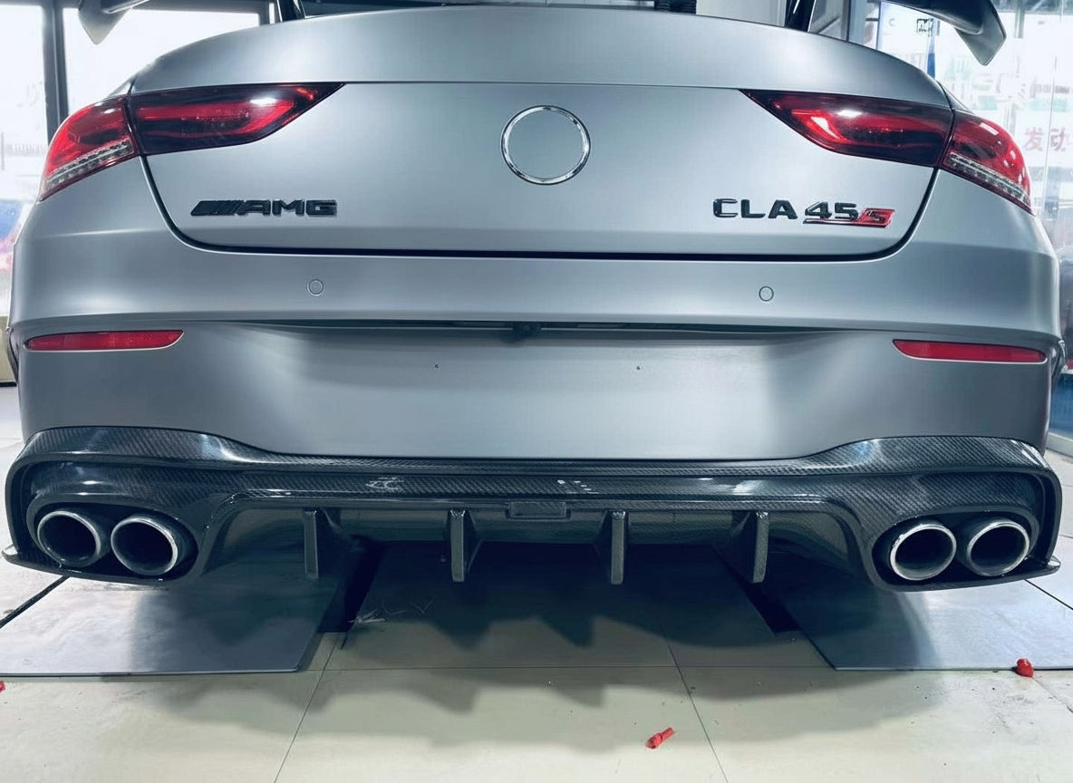 Mercedes-Benz CLA45 C118 AMG Dry carbon fiber Diffuser