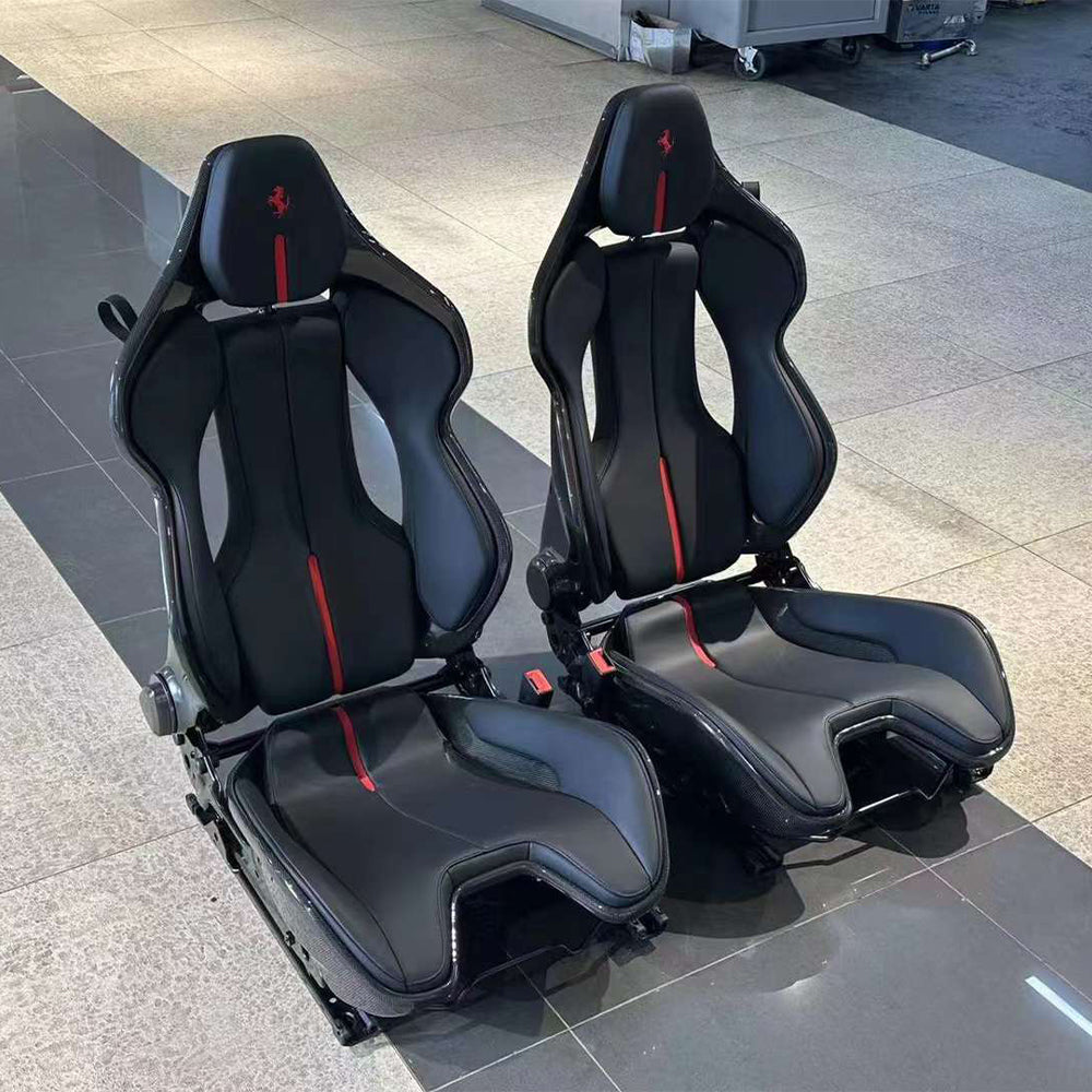 Ferrari SF90 Dry carbon fiber Track Seats