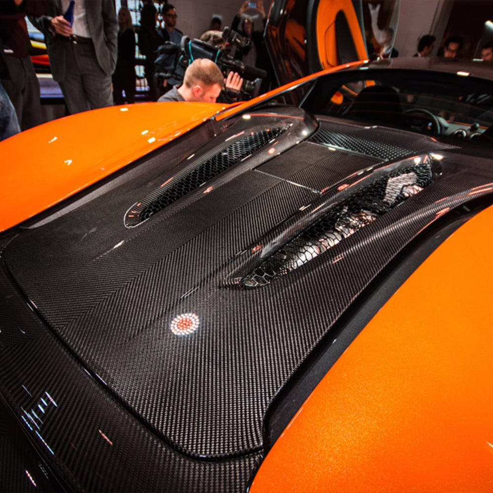 McLaren 570S/540C/570GT Dry carbon fiber OEM-style Rear Engine Bay Cover