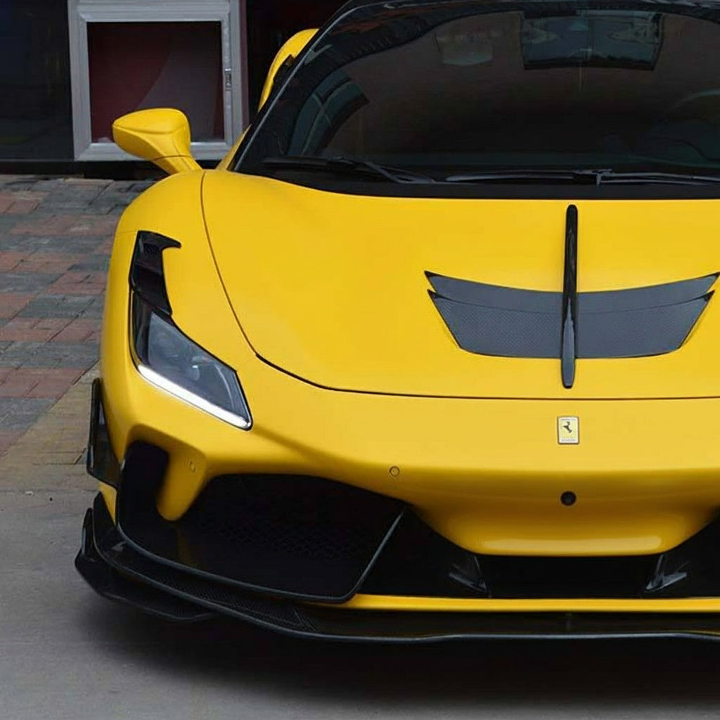 Ferrari F8 Dry carbon fiber Front Air Vents