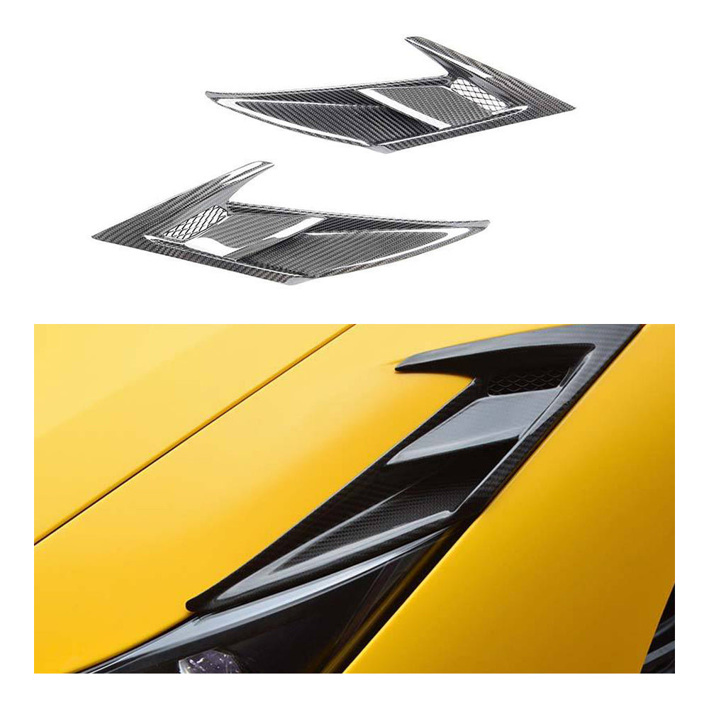 Ferrari F8 Dry carbon fiber Front Headlight Trim