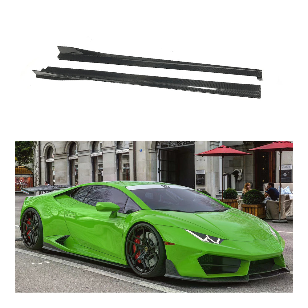 Lamborghini Huracán Dry carbon fiber SD-Style Side Skirts