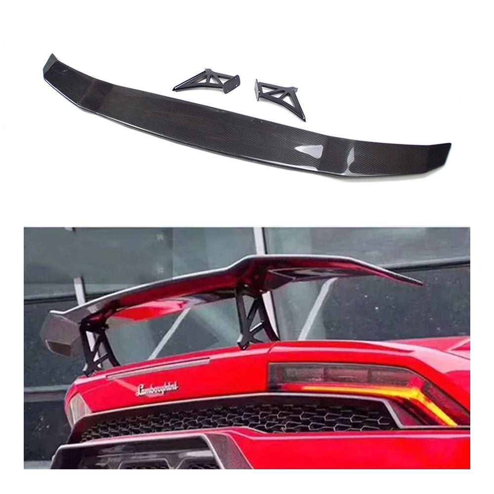 Lamborghini Huracán Dry carbon fiber SV-style Rear Wing