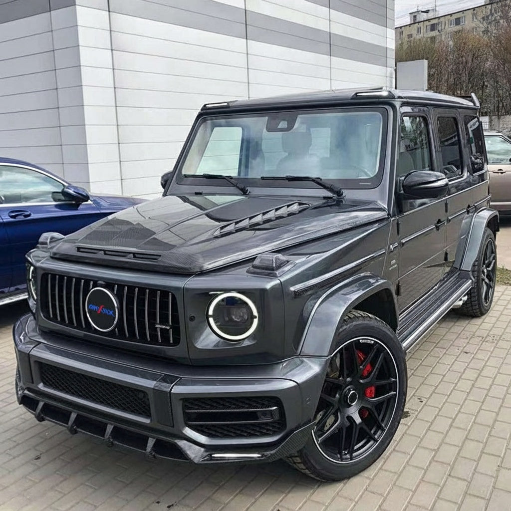 Mercedes-Benz G-Class W463 Dry carbon fiber Front Lip