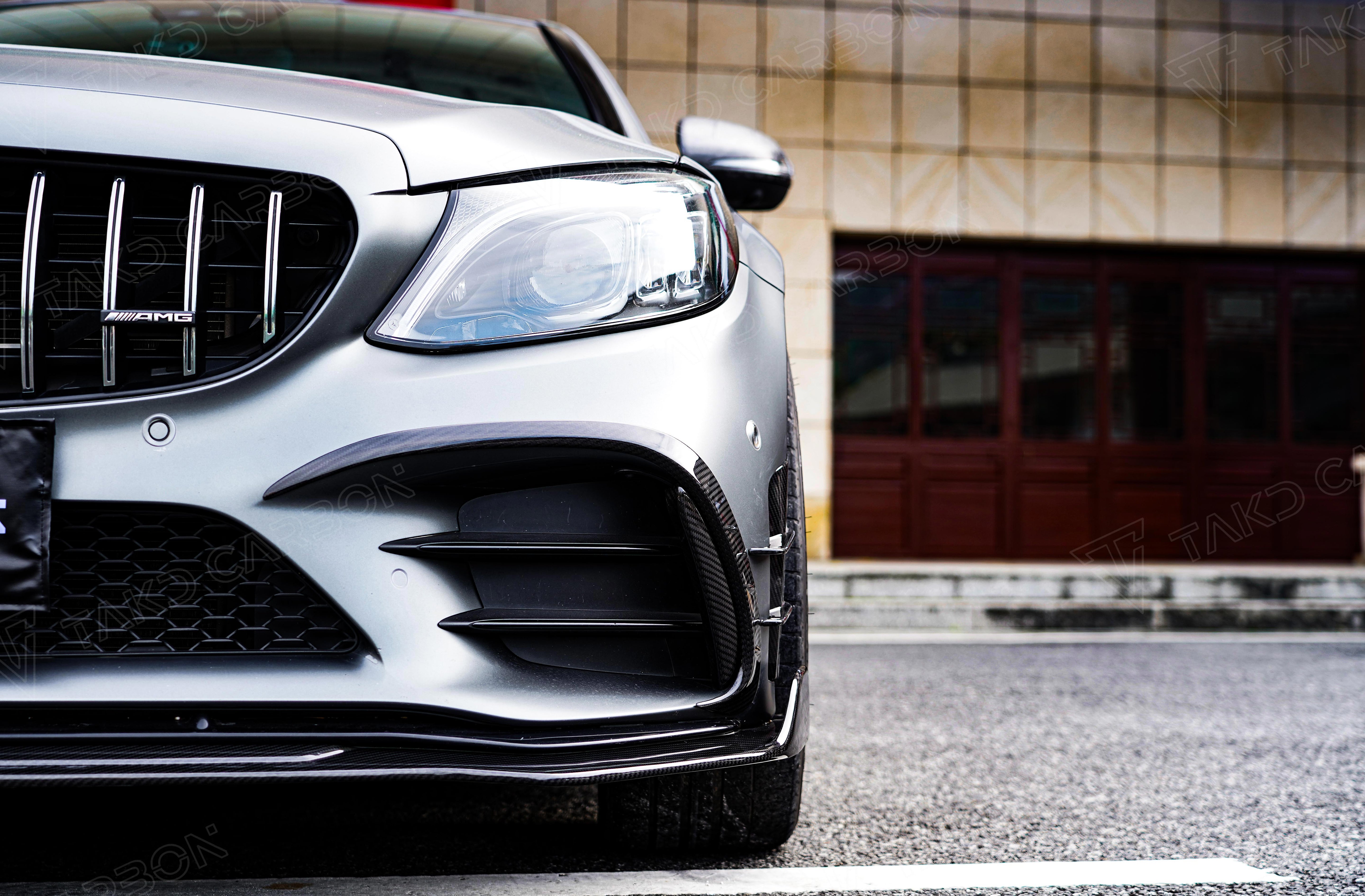 Mercedes-Benz C-Class W205 AMG-Line Dry carbon fiber Front Air Vents