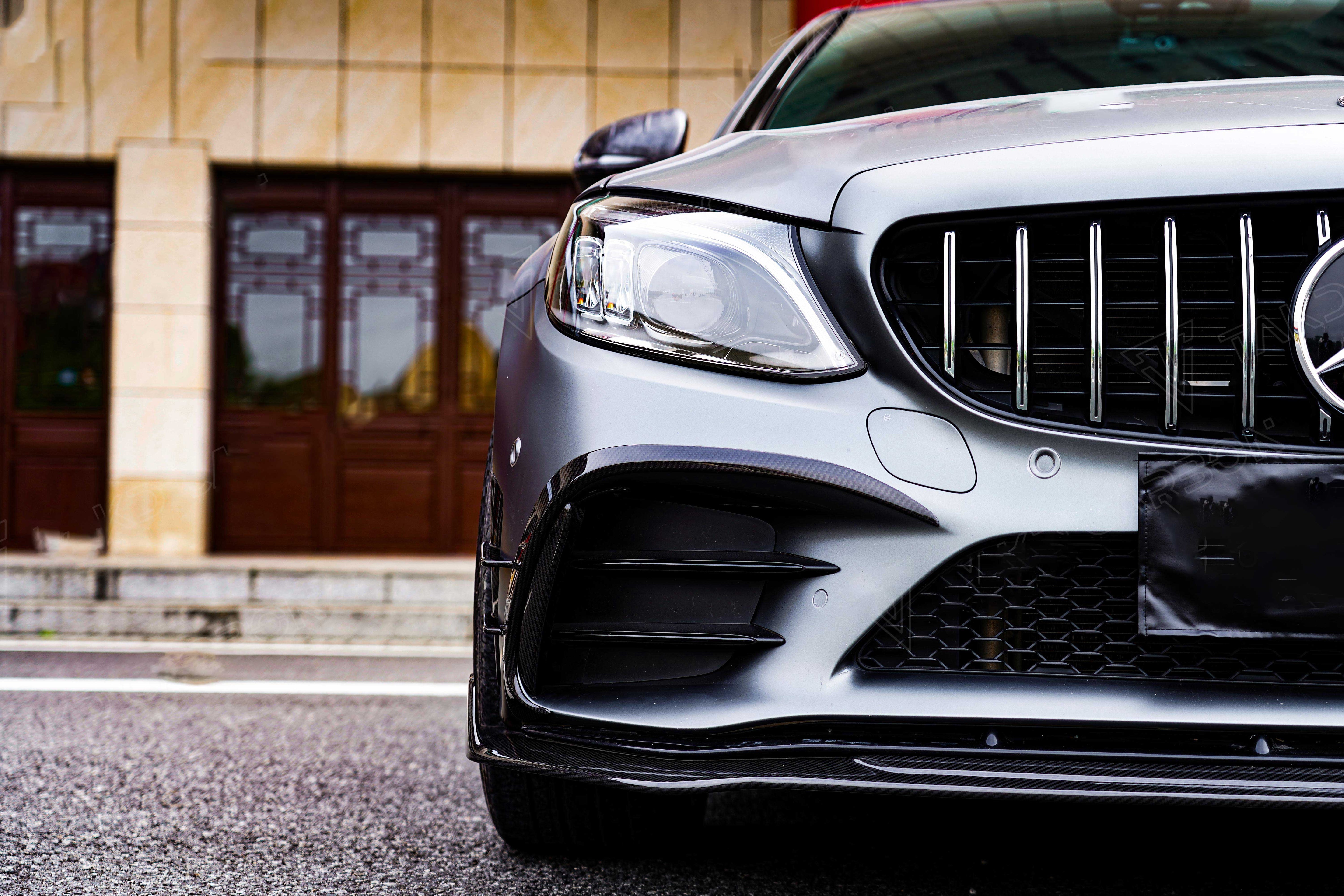 Mercedes-Benz C-Class W205 AMG-Line Dry carbon fiber Front Air Vents