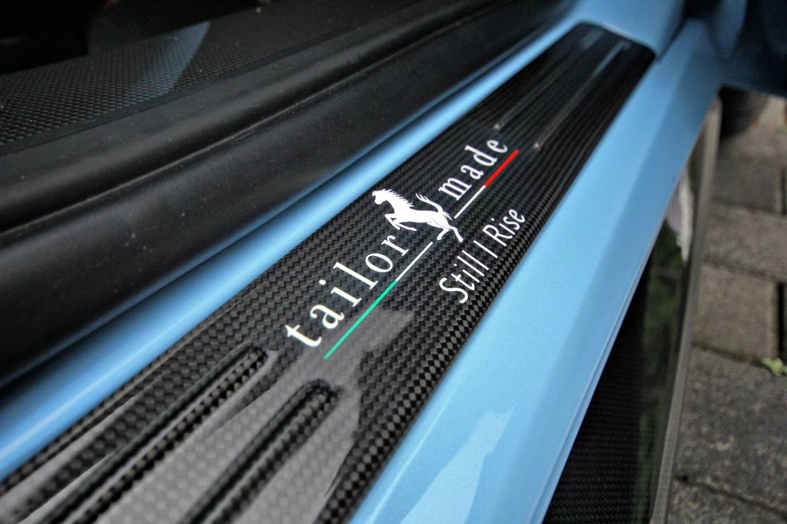 Ferrari SF90 Dry carbon fiber Door Sill