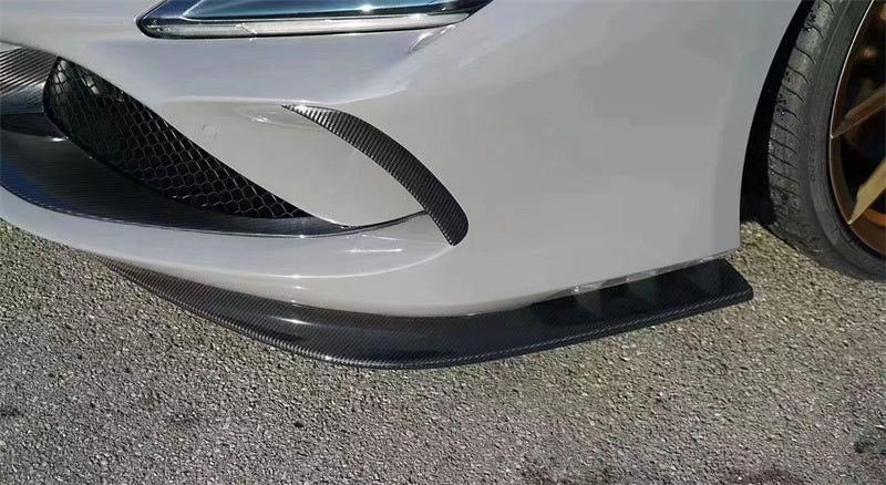 Ferrari F8 Dry carbon fiber OEM front Front Lips