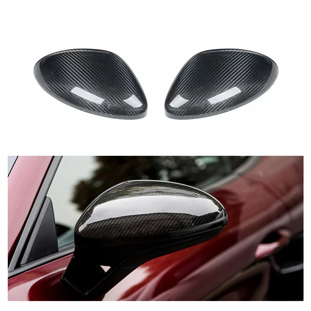 Porsche 718 Boxter/Cayman Dry carbon fiber Rearview mirror shell