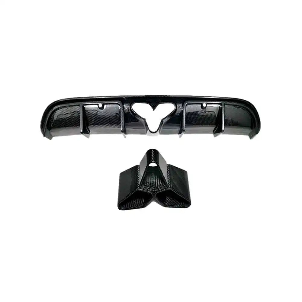 Porsche 718 Boxter/Cayman Dry carbon fiber Diffuser