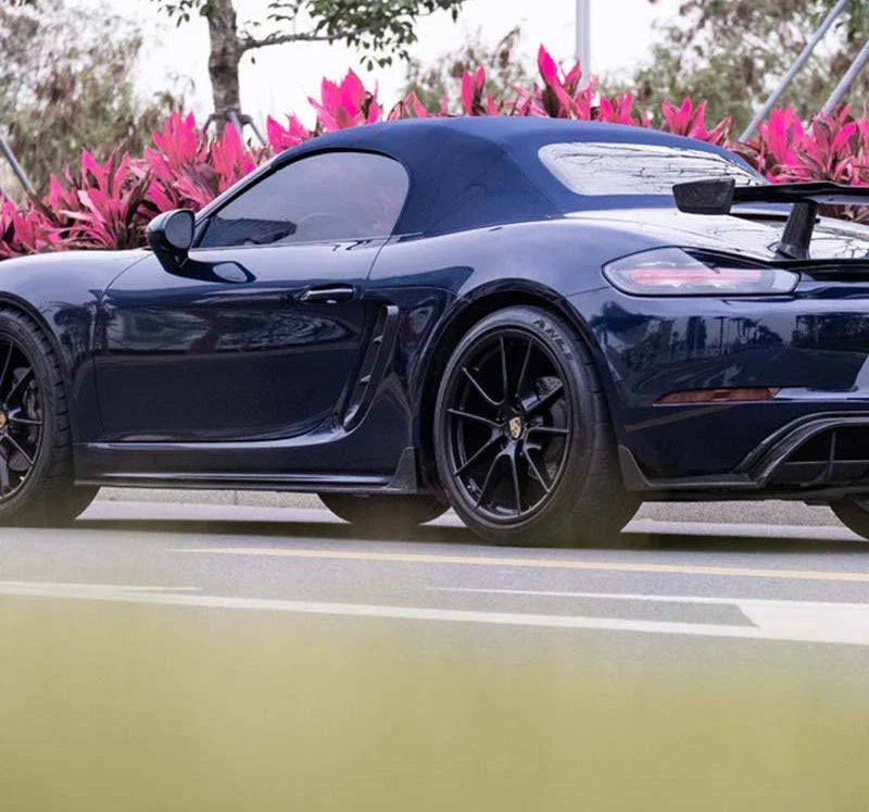 Porsche 718 Boxter/Cayman Dry carbon fiber Side Skirts