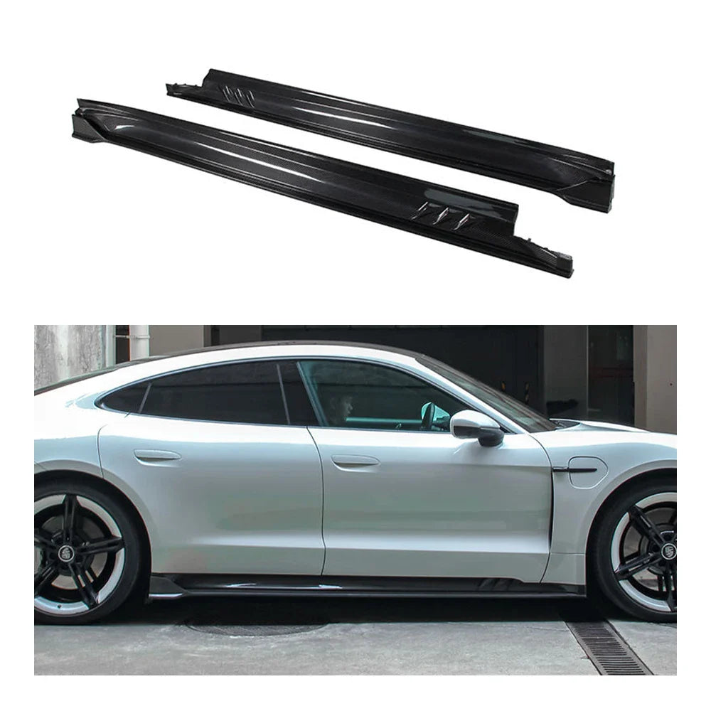 Porsche Taycan Dry carbon fiber Side Skirt