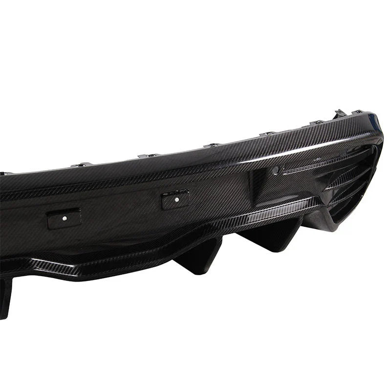 Porsche Taycan Dry carbon fiber Rear Lip