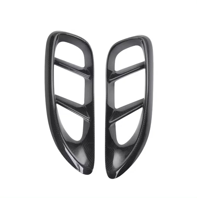 Porsche 718 Boxter/Cayman Dry carbon fiber Front Air Vent Trims