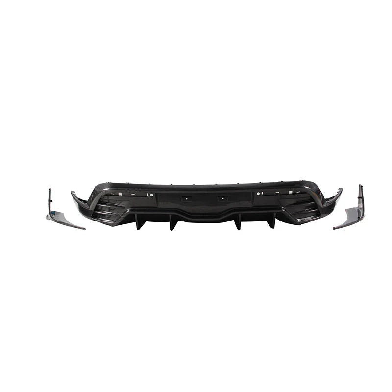 Porsche Taycan Dry carbon fiber Rear Lip