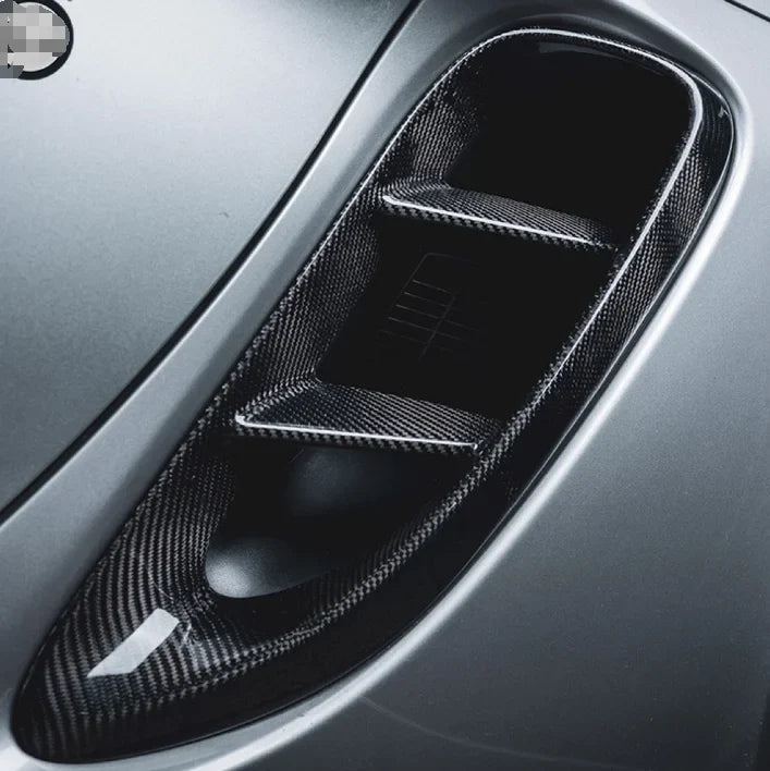 Porsche 718 Boxter/Cayman Dry carbon fiber Front Air Vent Trims