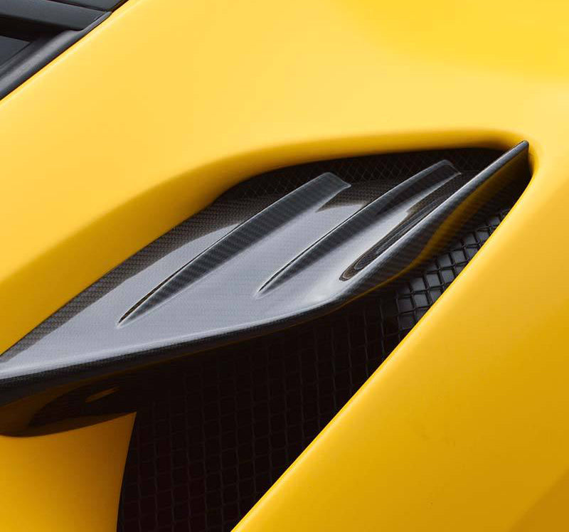 Ferrari F8 Dry carbon fiber Rear Air Outlet