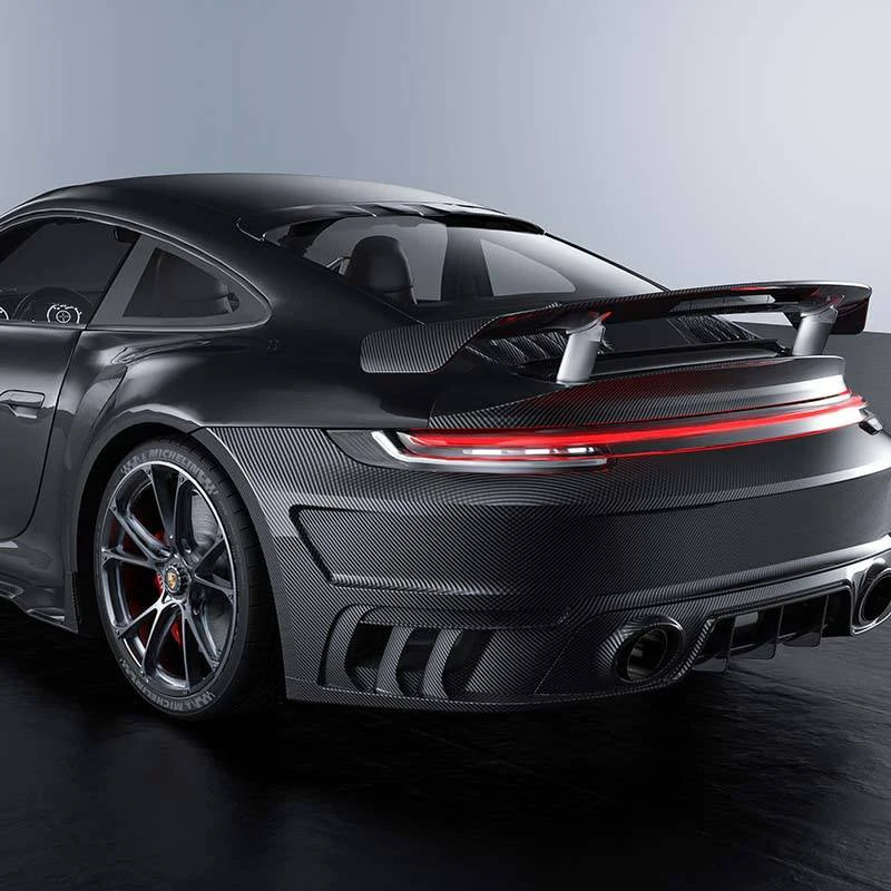 Porsche 911 992 Dry carbon fiber Rear Upper Spoiler