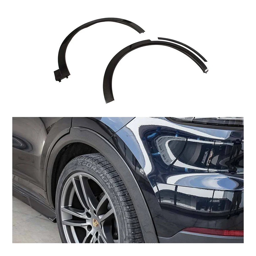 Porsche Cayenne Dry carbon fiber Wheel Arch Fenders