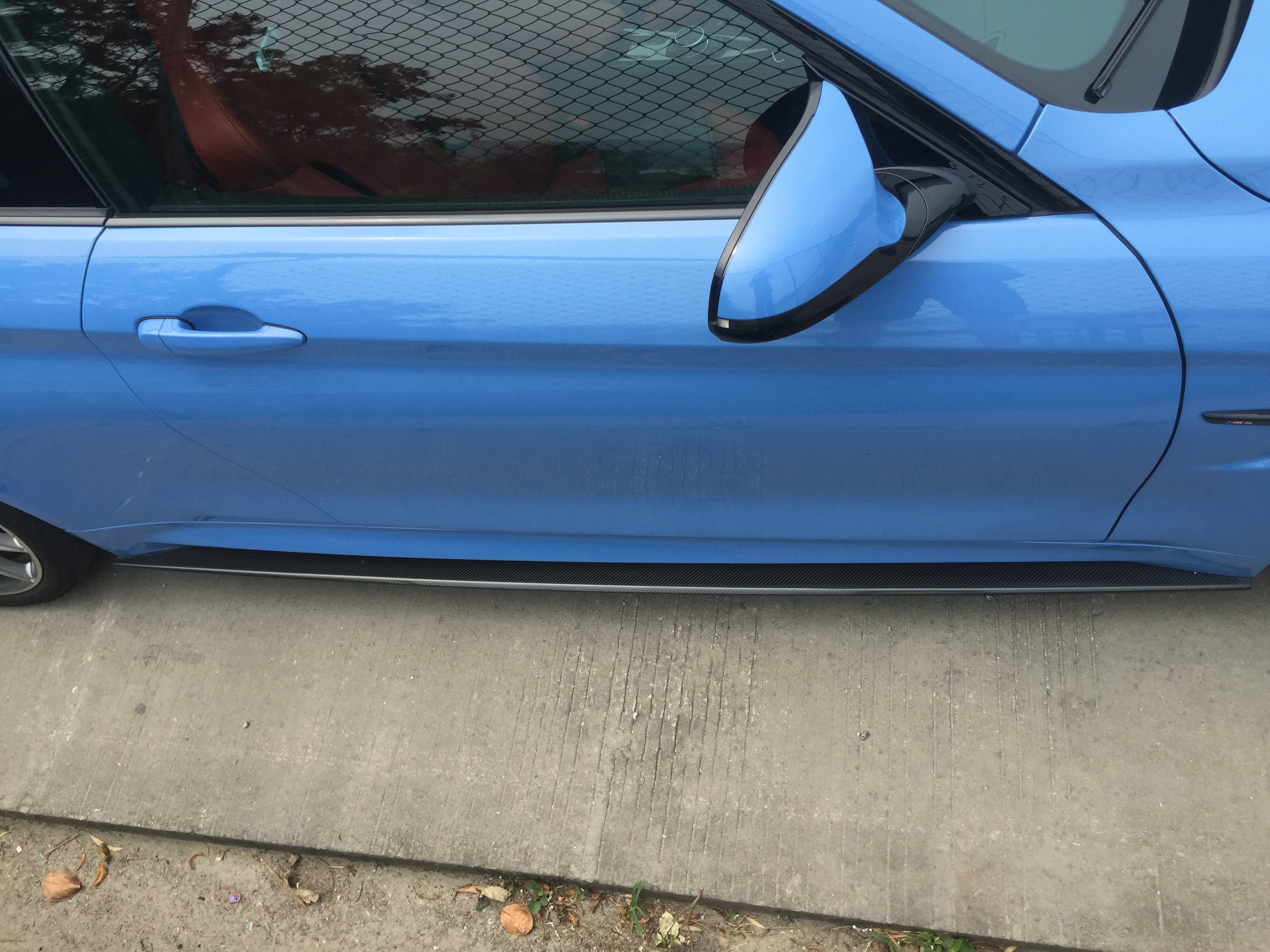 BMW M3/M4 F8x Dry carbon fiber M-Performance Side Skirts