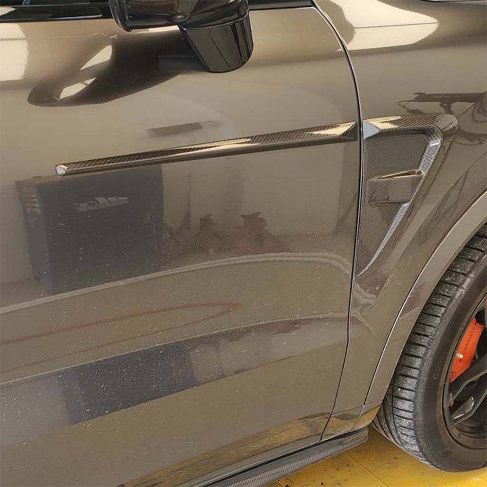Porsche Cayenne Dry carbon fiber Front Fender Trims