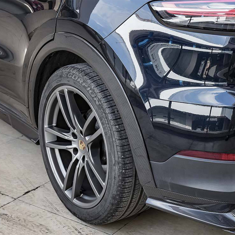 Porsche Cayenne Dry carbon fiber Wheel Arch Fenders