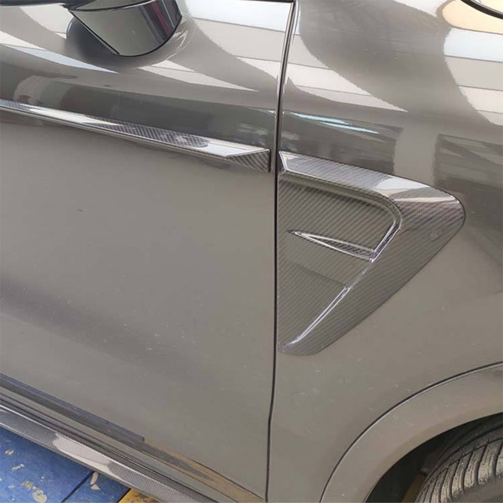 Porsche Cayenne Dry carbon fiber Front Fender Trims