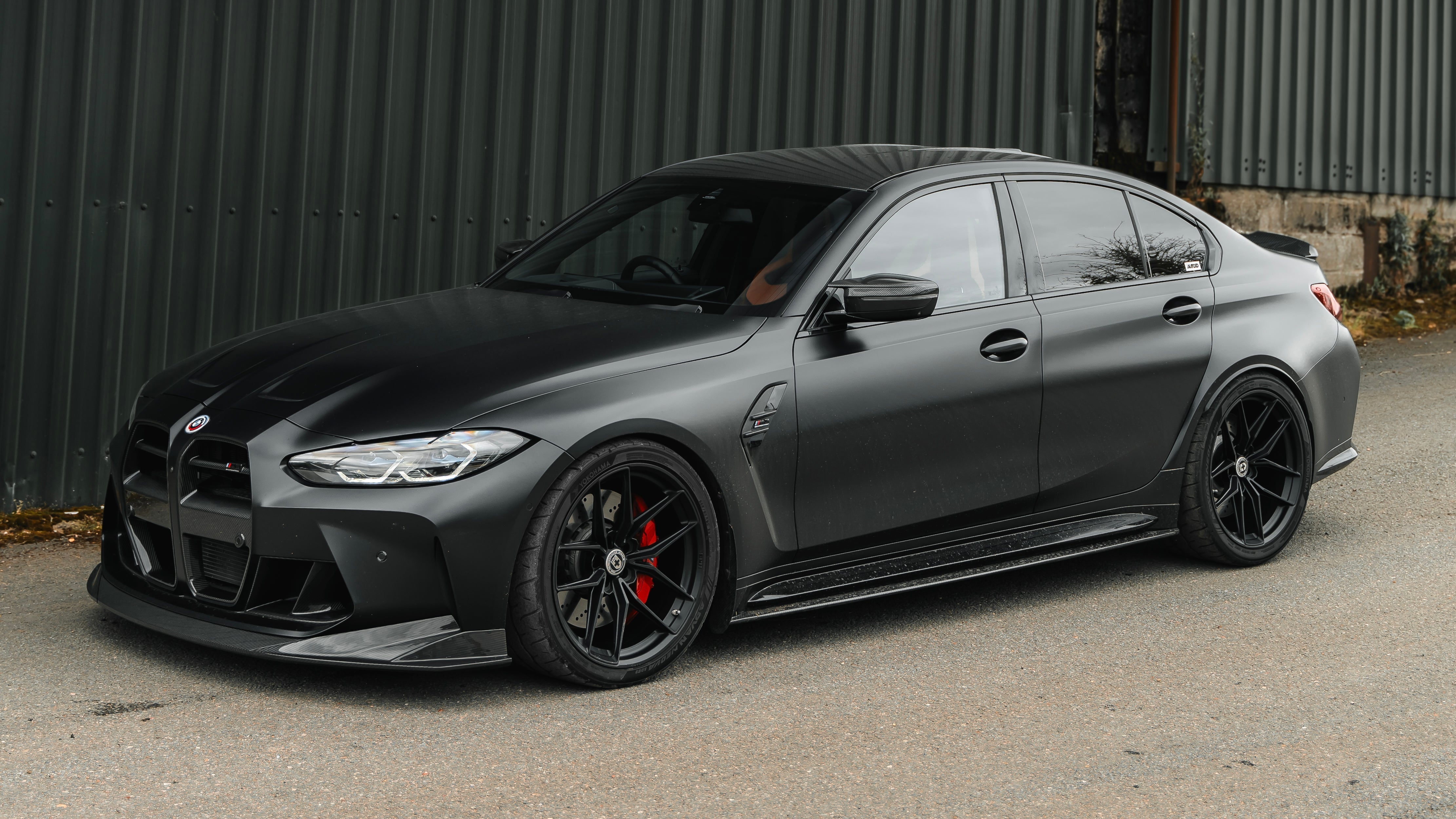 BMW M3/M4 G8x Dry carbon fiber CSL three-stage Front Lip