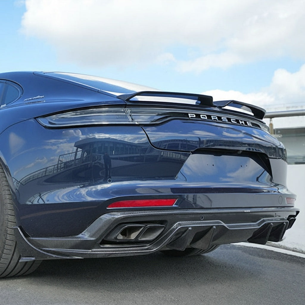 Porsche Panamera 971 Dry carbon fiber Diffuser