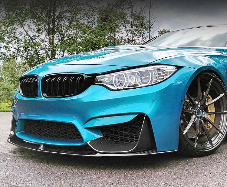 BMW M3/M4 F8x Dry carbon fiber M-Performance Front Lip